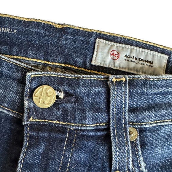 AG Adriano GoldSchmied The Farrah Skinny Ankle High Rise jeans 26 Reg - Picture 4 of 12